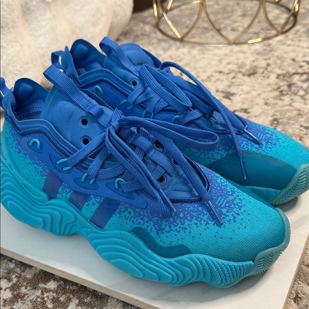 Adidas Blue Athletic Shoes